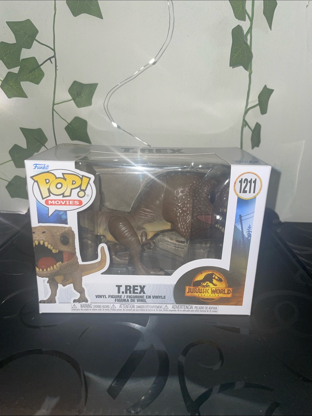 Funko Pop! Jurassic World T. Rex #1211 Vinyl Figure - Brown